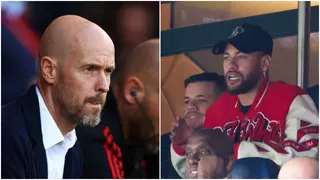 Erik Ten Hag refuses to rule out Neymar's move to Manchester United in the summer