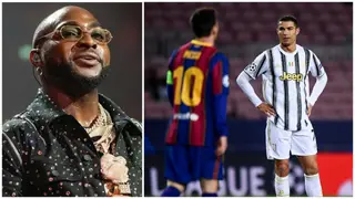 Cristiano Ronaldo vs Lionel Messi: Nigerian Singer Davido Enters GOAT Debate, Video