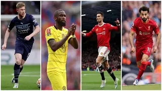 Football lovers divided as fan names Ronaldo, De Bruyne, Rudiger in Premier League Team Of The Season