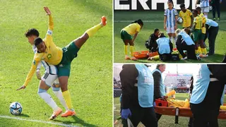 FIFA Women's World Cup: Concern as Banyana Banyana captain Refiloe Jane is stretchered off