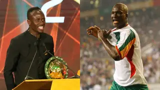 Touching Gesture as Sadio Mané Agrees to Place CAF Player of the Year Award at the Papa Bouba Diop Museum