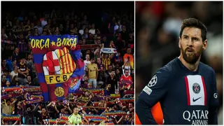 Barcelona fans 'cry' for Lionel Messi's return as they crash out of Champions League