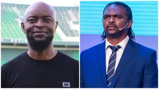 Nwankwo Kanu Rubbishes Reports of Finidi George Being Sacked by Enyimba FC