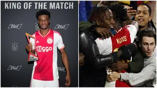 Video: Mohammed Kudus Scores Sensational Volley as Ajax Beat Waalwijk, Named Man of the Match