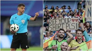 Euro 2024: Fans cheekily ask referee for his shirt during France vs Austria
