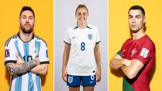 England's Georgia Stanway gives hilarious response when picking between Messi and Ronaldo, Video