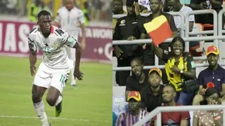 AS Roma Teen's Mum Spotted Watching Her Son Score First International Goal for Ghana