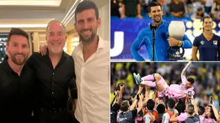 Messi and Djokovic Photo Goes Viral As Sporting GOATs Are Pictured Together in Rare Meeting