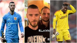 David de Gea: Ex Man United Goalkeeper Shares Cryptic Post After Andre Onana Howlers