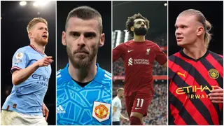 De Bruyne, Haaland, De Gea, Salah Lead Premier League’s Highest-Paid 11