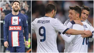 Messi Snubbed As Ronaldo and Benzema Make Mesut Ozil’s Star studded Dream Team