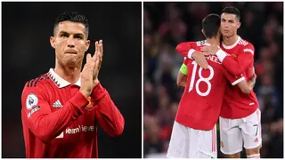 Bruno Fernandes speaks on Cristiano Ronaldo's future at Old Trafford after Liverpool win