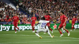 Vinicius Junior scores similar goal in training that condemned Liverpool to defeat
