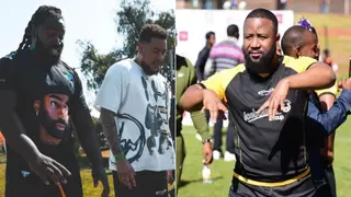 Cassper Nyovest scores thunderbolt in the second edition of Jammin' 2 Soccer Celebrity Games as Gqom FC wins