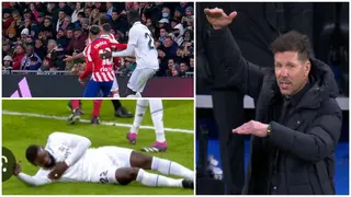 Diego Simeone Hits Out at Antonio Rudiger Over Angel Correa Red Card