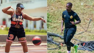 MaMkhize Balls Out in the NBA's Atlanta Hawks Kit; Andile Mpisane Puts in the Hard Yards at Royal AM