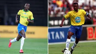 Peter Shalulile Chases Premier Soccer League Goalscoring Record, Equals Daniel Mudau’s Mamelodi Sundowns One