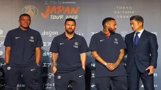 PSG arrive in Japan for three-game tour