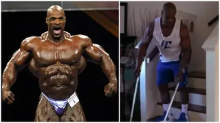 Ronnie Coleman: Heartbreaking reason why famous bodybuilder uses crutches