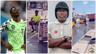 Ahmed Musa offers to help former Nigerian Olympic athlete spotted filling pot holes in Lagos