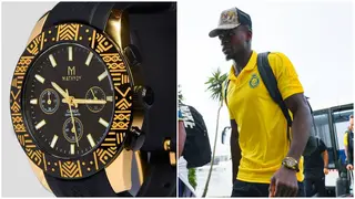 Sadio Mane Spotted Wearing Locally Made Senegalese Watch After Multi Million Dollar Move to Al Nassr