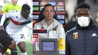 Shevchenko an Idol - Ghana's Caleb Ekuban On Genoa Manager After Goal(video) in Italian Cup