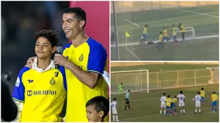 Ronaldo's Son Hits Iconic 'Siu' Celebration After Scoring for Al Nassr's Youth Team