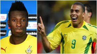 Ghana Legend Asamoah Gyan Shocked by How Brazilians Treat Ronaldo