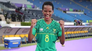 Hildah Magaia scores Banyana's second FIFA Women's World Cup goal as SA lead Sweden