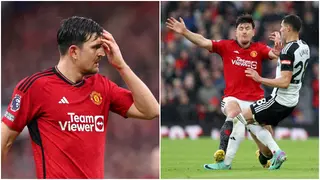Harry Maguire: Why Man United star was not sent off for crunch tackle on Fulham's Sasa Lukic