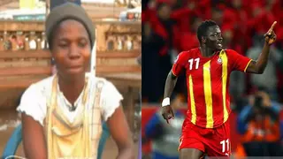 Viral lady commentator reveals admiration for ex-Ghana star Sulley Muntari