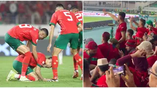 Morocco Fans Show Hakimi Support By Chanting His Name After Penalty Miss Led to AFCON Exit: Video