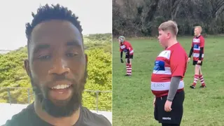 Springbok Captain and Sharks Flanker Siya Kolisi Sends Message to Bullied Boy Alfie Pugsley in Heartfelt Video