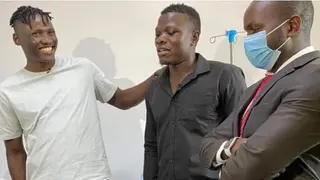 Michael Olunga Clears Patrick Matasi's KSh 429,000 Hospital Bill Weeks after Horrific Car Accident