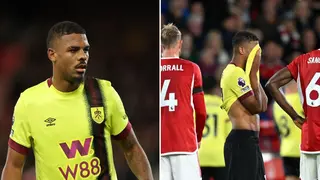 Lyle Foster's red card for Burnley leaves football fans divided over decision, Video