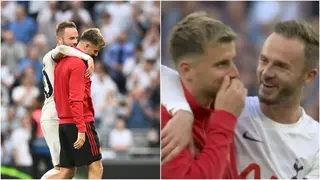 Man United fans react as Mason mount laughs with Maddison after Tottenham defeat