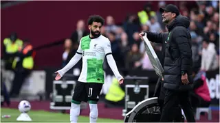 Footage of How Mo Salah to News Klopp Will Be Leaving Liverpool Emerge Amid Duo's Beef
