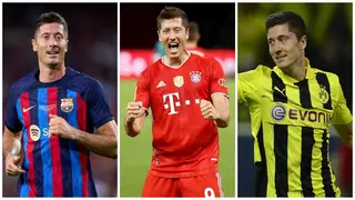 Lewandowski makes history, becomes first player to score UCL hat-trick for 3 different teams