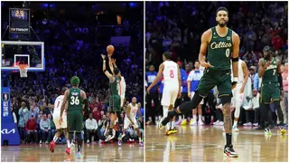 Watch Jayson Tatum's stunning clutch shot that lifts Celtics over 76ers