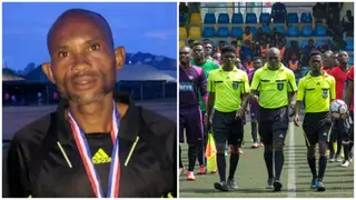 Sad Day in Football As Thunder Fires Top Nigerian Referee to Death on the Pitch While Officiating