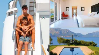 Inside N5.7m-A-Night Mansion Ronaldo and Family Are Spending Summer Holiday