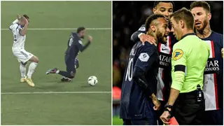 Watch Neymar get himself in trouble on PSG return with ridiculous dive