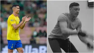Cristiano Ronaldo Sends Mesut Ozil Mesage for Impressive Body Transformation