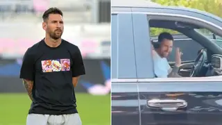 Lionel Messi Gives Fans Huge Thrill, Starts Casual Conversation With Them at Traffic Stop in USA