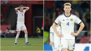 Scott McTominay: Man United star left seething after VAR disallows his wonderful freekick vs Spain