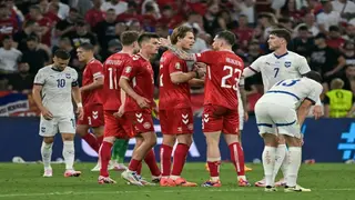 Denmark through to Euros last-16 with Serbia stalemate