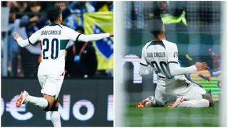 Joao Cancelo hits back at critics with goal celebration after autograph scandal