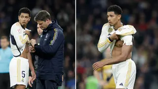 La dislocación del hombro de Jude Bellingham provoca reacciones encontradas entre los aficionados del Real Madrid