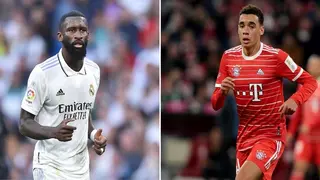 Real Madrid's Antonio Rüdiger believes Bayern Munich's Jamal Musiala could play for Los Blancos one day