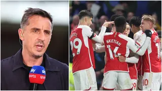 Gary Neville picks Arsenal over Manchester City as 2023/24 Premier League champions